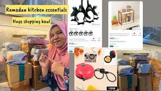 Ramadan kitchen essentials shopping haul