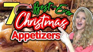 7 Incredible APPETIZER RECIPES for CHRISTMAS! | Easy HOLIDAY PARTY FOOD Recipes you MUST TRY!