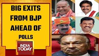 Karnataka Election 2023: Watch The List Of Big Exits From BJP Ahead Of Polls