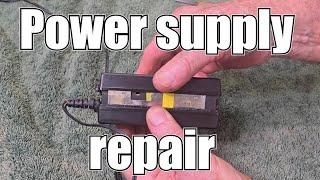 A Successful Repair of a Homedics Massage Chair Power Adaptor - Eventually! How to Fix Broken Wires.