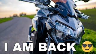 I AM BACK - Kawasaki Z900 - Motovlog &  Go Pro Issues | The BikeFather