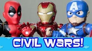 Captain America Civil Wars Metals Toys