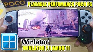 NIER AUTOMATA WINLATOR 7.1 AMOD 11 POCO F6 PLAYABLE