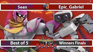 Post Cirque BWS - Sean (Captain Falcon) vs Epic_Gabriel (ROB) - Winners Finals - CFL Smash Ultimate