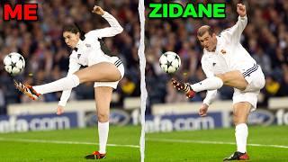 I Recreated Zidane's Best Goals vs Luca Zidane