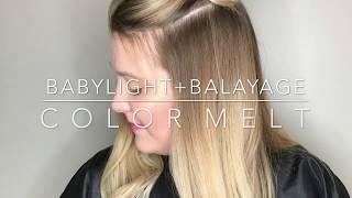 Babylights + Balayage Colormelt | Lisa Huff Hair