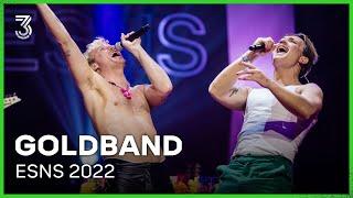 Goldband met oa. 'Noodgeval' en 'Kinderwens' op ESNS 2022 | NPO 3FM