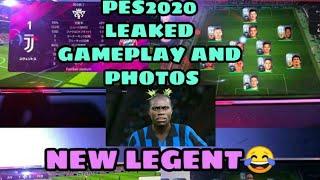 PES 20 LEAKED GAMEPLAY IN ANDROID, AND NEW UPDATES.. AND INTRODUCING A NEW LEGENT