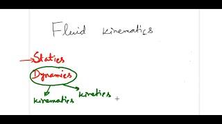 Advanced Fluid Mechanics- Lecture 01