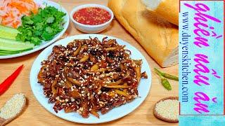 Nấm Rim Mè Ăn Cơm, Xôi Nếp, Bánh Mì | Món Chay Ít Dầu By Duyen's Kitchen | Ghiền nấu ăn