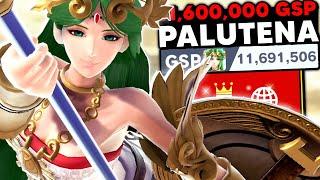 This is what an 11,600,000 GSP Palutena looks like in Elite Smash