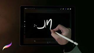 Animated Handwriting, Signature or Hand-drawn Logo Effect | Procreate Tutorial