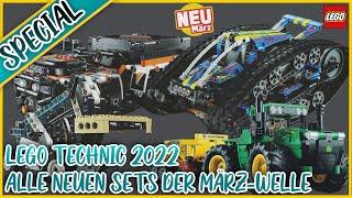 (Leider) endlich da: alle Infos zu den LEGO Technic Sets ab März 2022!