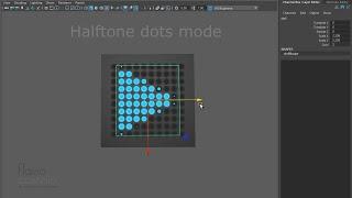 Halftone dots / Led Rig - Rigging for fun