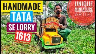 Tata se 1613 miniature | 100% justice to the original lorry | Handmade | Miniature goods |