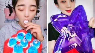 MUKBANG ASMR Incredible FOOD OF ASIA! Frozen ice and juice ASMR