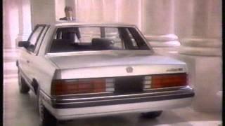 1984 Dodge Aries K commercial.