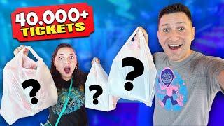 Fulfilled our Childhood DREAM, 40,000+ Ticket Arcade Shopping Spree!