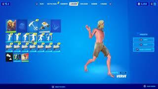 Castaway Jonesy Fortnite Skin Ingame