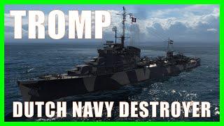 Tromp Dutch Royal Navy Destroyers World of Warships Wows DD Tips Guide