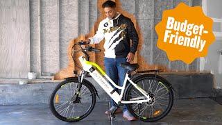 CITYRIDER, The BUDGET Friendly EBIKE by INTHEAIR | Unboxing, Review and Let's Ride! POV RIDE