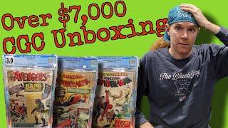 Silver Age CGC Unboxing Worth Over $7,000