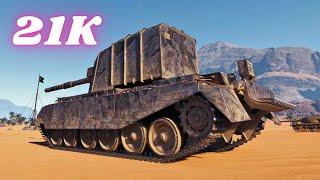 21K Damage with FV4005 Stage II  10K  8 Kills & FV4005 Stage II  11K Damage World of Tanks Replays