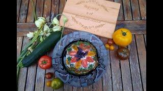 Кабачковый торт - классная летняя закуска при минимуме затрат!/Zucchinipuffer Torte