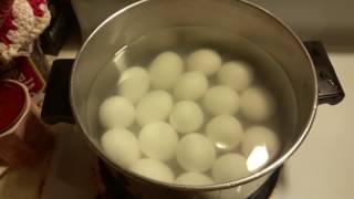 How to hard boil eggs so they PEEL EASY! (Best Way)