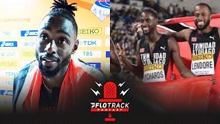 Jereem Richards Raced To Make Deon Lendore Proud