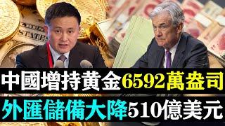 剛剛！中國增持黃金至6592萬盎司，外匯儲備卻大降510億美元？什么情況！ | 時政焦點 |