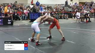 2024 Men's Freestyle Senior World Team Trials: Jax Forrest vs Liam Cronin: 61 KG 3rd Place Bout