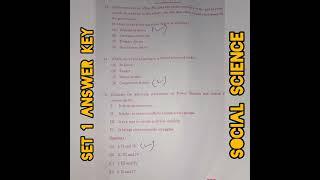 Social science cbse class 10 2023 set 1 Q.P. Code 32/1/1 answer key