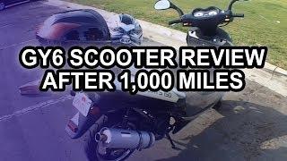 GY6 150cc Chinese Scooter Review AFTER 1,000 Miles (150cc Tao-Tao Lancer GY6)