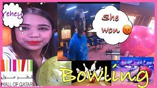 FIRST TIME TO PLAY BOWLING IN MALL OF QATAR || VLOG #01 || TURKISH-FILIPINA