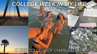 COLLEGE WEEK IN MY LIFE | @ College of Charleston