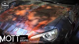 DIY車體鍍膜+玻璃鍍膜成果測試 （Damian car coating-Toyota86)