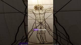 Vitruvian Man: The Secret Behind Da Vinci’s Genius  #leonardodavincipainting