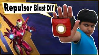 Iron Man Repulsor DIY | Repulsor Blast DIY | Easy Iron Man Craft Idea