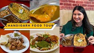 Best CHANDIGARH Food Tour | Chicken Tikka, Kulcha, Rasmalai, Papdi Chaat & More | 4K