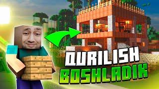 MINECRAFT - QURILISH BOSHLADIK - UZLIDER #3