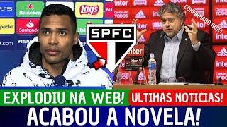 NEGÓCIO FECHADO! ACABOU DE ACONTECER! ALEX SANDRO ASSINA COM O SÃO PAULO! NOTICIAS DO SÃO PAULO!