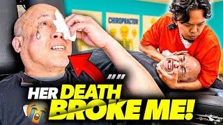 Pain From *DAUGHTER'S DEATH* Released By BRUTAL Neck Crack!  | Chiropractor Relief | Dr Tubio