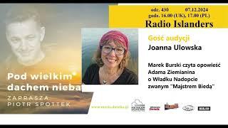 Joanna Ulowska - "POD WIELKIM DACHEM NIEBA"  odc. 430 (07.12.2024)