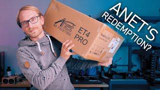 Is this ANET's comeback? ET4 Pro live unboxing and first print! 