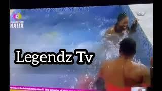 BBNAIJA 2022: SHEGGZ AND BELLA SERVING COUPLE GOALS IN THE POOL | POOL PARTY