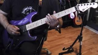 Panos A.Arvanitis plays Charvel Candy Plum Made in USA