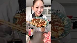 Japanese Mom Teach Okonomiyaki