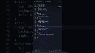 Animation video for html css #coding  #html #css #animation #creating #js #python #java #c++
