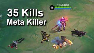 Benedetta 35 Kills - Meta Killer - | Mobile Legends